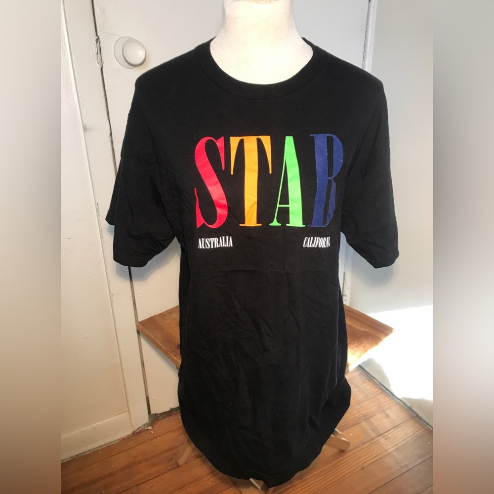 STAB Rainbow Geo Tee
